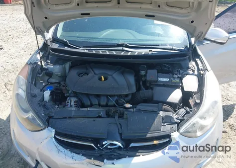 2011 Hyundai Elantra Limited из США, поврежденный, VIN 5NPDH4AEXBH018071